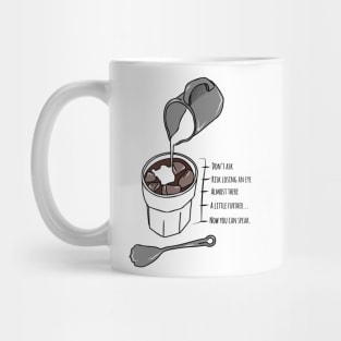 Levels of coffee funny coffee lover's Mug